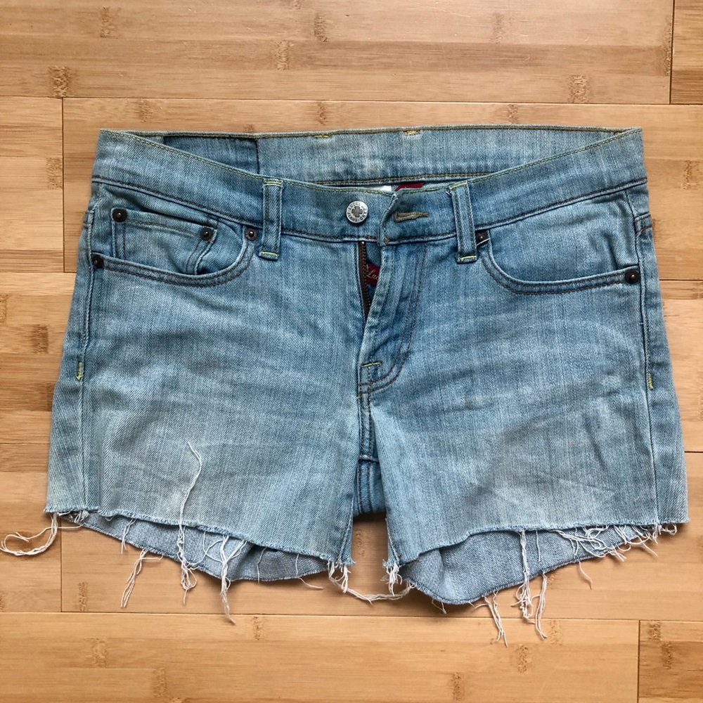 Lucky Brand Jeans cutoff shorts size 4 /27